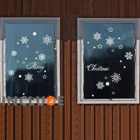 ウォールステッカー 壁ステッカー ガラスフィルム ウィンドウフィルム メリークリスマス 雪の結晶 クリスタル 氷の結晶 ダイヤモンドダスト グラス アスピリンスノー ブリザード Blizzard 窓 飾る Xmas kawaii かわいい 子供が喜ぶ 窓飾り ポスター ウォールシール
