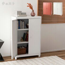 スチール キャビネット 窓なし 3段 幅75cm 奥行33cm 高さ110.5cm おしゃれ 棚可動 ストレージ 靴箱 キャビネット スチールラック メタルラック 収納 開き戸 チェスト アイアン インダストリアル ヴィンテージ シンプル リビング キッチン ダイニング 玄関
