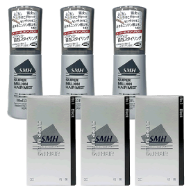 ミリオンヘアー30g3本ミスト3本セット【送料無料・代引手数料無料】【ふりかけ増毛】