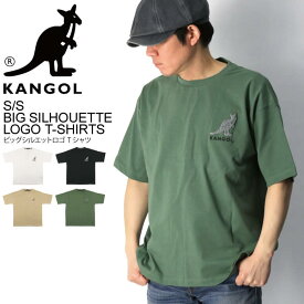 ★期間限定・ポイント15倍商品★【送料無料】KANGOL(カンゴール) ビッグ シルエット サガラワッペン ロゴ Tシャツ ワイド ボディ カットソー メンズ レディース