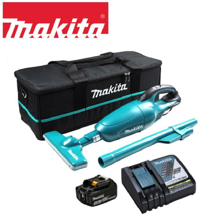楽天市場】マキタ 18V 充電式クリーナ CL181FDRF 青 本体(3.0Ah 