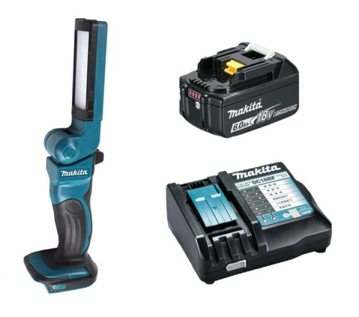 楽天市場】マキタ 14.4V/18V 充電式LEDワークライト ML801 本体+6.0Ah  