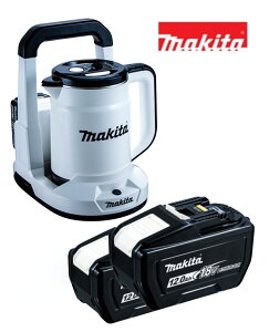 �}�L�^ 36V(18V+18V) �[�d���P�g�� 0.8L KT360DZW �� �{��+18V 12.0Ah �����o�b�e���[BL18120×2�� �I���W�i���Z�b�g ���[�d��ʔ� �R�[�h���X �z���C�g �A�E�g�h�A �������� �L�����v �h�� ���p ��e��