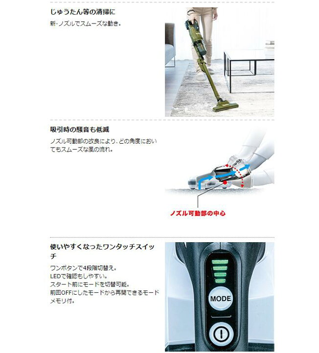 楽天市場】マキタ 18V 充電式クリーナー 白 CL286FDZW 本体+クリーナー 