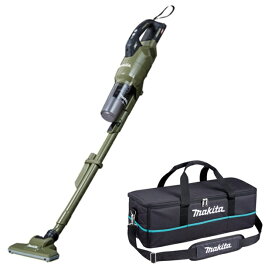 マキタ 40Vmax 充電式クリーナー オリーブ CL003GZO 本体+クリーナー用ソフトバッグ A-67153 オリジナルセット ※バッテリー・充電器別売 サイクロン一体式 ワンタッチスイッチ 掃除機 ハイパワー