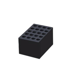 アズワン ブロックバス用アルミブロック　AMB-MT20 1-1586-11