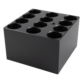 アズワン ドライブロックバス用アルミブロック　試験管25mm　12本用 1-7554-19