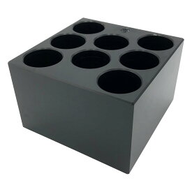 アズワン ドライブロックバス用アルミブロック　試験管30mm　8本用 1-7554-20