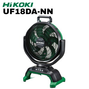 HiKOKI �n�C�R�[�L �R�[�h���X�t�@�� UF18DA-NN 14.4 18V �{�̂̂� ���~�d�r�A�[�d��ʔ� ��@ �t�@�� �R�[�h���X ��^