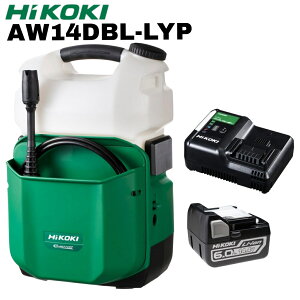 HiKOKI �n�C�R�[�L 14.4V �R�[�h���X�������@ AW14DBL-LYP �{��+���`�E���C�I���d�r1��(BSL1460)�{�}���[�d��(UC18YDL2)�t �t���Z�b�g�����K�i �R�[�h���X �������@ �n�E�X�N���[�j���O �K�[�f�j��