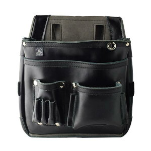 ふくろ倶楽部 究極ジャパン 六型ショート 本体 HB-990-2 H300 240 ×W280×D80mm 釘袋 腰袋