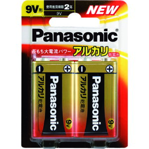 Panasonic�A���J�����d�r9V�p�^2�{�p�b�N 6LR61XJ/2B