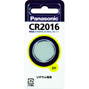 Panasonic�R�C���^���`�E���d�rCR2016 CR2016P
