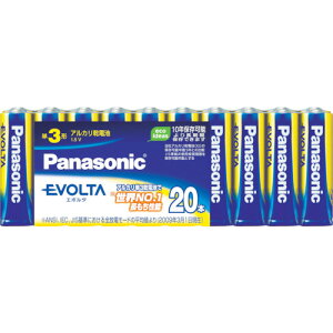 Panasonic�G�{���^���d�r�������P3�`20�{�p�b�N LR6EJ/20SW