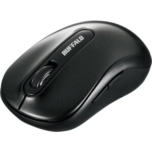 BUFFALO����5�{�^��BlueLED�}�E�X�u���b�N BSMBW310BK