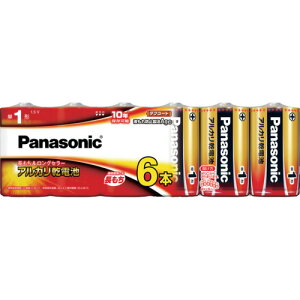 Panasonic�A���J�����d�r�P1x6 LR20XJ/6SW