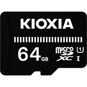 KIOXIA�x�[�V�b�NmicroSD�������J�[�h64GBKMUB�|A064G 1001289KMUB-A064G