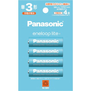 Panasonic�j�b�P�����f�d�r�G�l���[�v���C�g�P3�`4�{ BK-3LCD/4H