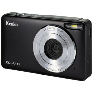Kenko8�{�Y�[���I�[�g�t�H�[�J�X�@�\�t�L�p�����Y�f�W�^���J����KC�|AF11�u���b�N 144638 KC-AF11BK