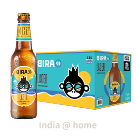 [送料無料/SALE]クラフトビール BIRA91 Lager Beer 24 Bottles SET / BIRA91 LAGER CRISP & REFRESHING BEER B9 ビバレッジズ ビラ91 ラガービール 24本セット エールビール インドのお酒 ビール ビール詰め合わせ インドビール 瓶ビール ビンビール ギフト 輸入 お取り寄せ