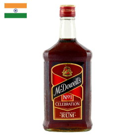 ミスタードエルズ セレブレーションラム（インド産） 42.8度 750ml （旧マクダウェル）【MR DOWELL'S CELEBRATION RUM 750ml】インド お酒 ラム ラム酒 スピリッツ スコッチ ギフト お中元 お歳暮