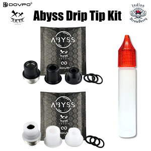 Dovpo × Suicide Mods Abyss Intergrated Drip Tip �A�r�X �h���b�v�`�b�v + �G���v�e�B�{�g��