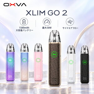 OXVA XLIM GO 2 �|�b�h�f�o�C�X 3ml 1500mAh �ő�30W �I�[�g�h���[ �S6�F