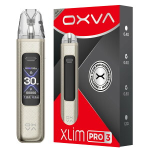 OXVA XLIM Pro 3 Pod Kit�b1500 mAh�����bPulse System����