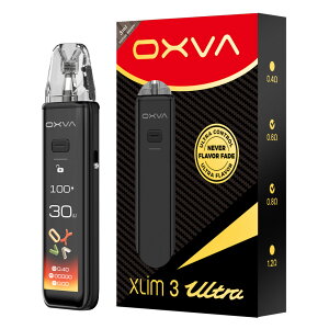 OXVA XLIM 3 ULTRA�b1500mAh�E30W�E3ml�E�^�b�`���VAPE Pod�L�b�g
