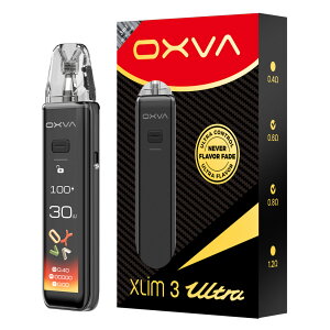 OXVA XLIM 3 ULTRA�b1500mAh�E30W�E3ml�E�^�b�`���VAPE Pod�L�b�g