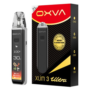 OXVA XLIM 3 ULTRA�b1500mAh�E30W�E3ml�E�^�b�`���VAPE Pod�L�b�g