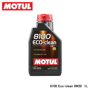MOTUL `[ 8100 Eco-clean (8100 GRN[) 0W-30 1L 110571