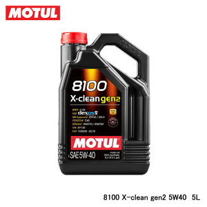 MOTUL `[ 8100 X-clean GEN2 (8100 GNXN[ WF2) 5W-40 5L 109897