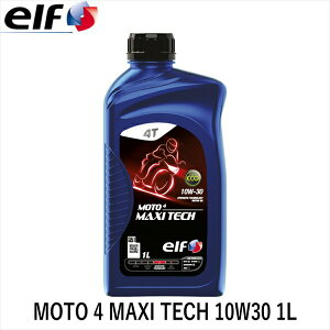 elf Gt MOTO 4 MAXI TECH 10W30 1L 213937