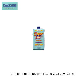 NUTEC j[ebN NC-53E ESTER RACING Euro Special GWIC ENGINE OIL 2.5W-40 1L