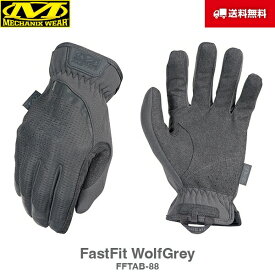 送料無料 Mechanix Wear メカニクスウェア FastFit ファストフィット FFTAB Wolf Grey ウルフグレー FFTAB-88 グローブ 手袋 軍手 サバイバル サバゲー バイク 整備 作業用 メカニック メカニクス メカニックス メカニックスウェア