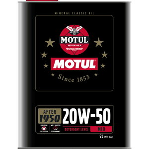 MOTUL モチュール CLASSIC OIL (クラシック オイル) 20W-50 2L 110621