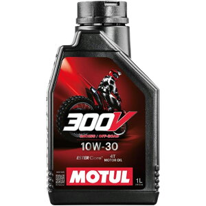 MOTUL `[ 300V FACTORY LINE OFF ROAD (300V t@Ng[C It[h) 10W-30 1L GWIC oCN I[goC  112685