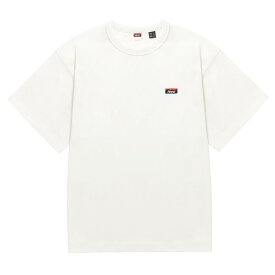 NANGA ナンガ ECO HYBRID BOX LOGO EMBROIDERY TEE エコハイブリッド ボックスロゴ エンブロイダリー ティー WHT Lサイズ N0000243