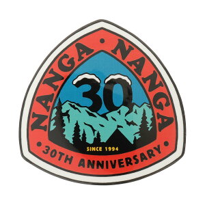nanga 30th anniversary sticker delta �i���K 30th �A�j�o�[�T���[ �X�e�b�J�[ �f���^ ORG×BLU �I�����W×�u���[ FREE �t���[