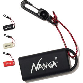 NANGA ナンガ LIGHTER HOLDER ライターホルダー シリコン製 蓄光仕様 ミックスコード ナスカン BLK Black ブラック 黒 N1LhBKN5 WHT White ホワイト 白 N1LhWHN5 RED レッド 赤 N1LhREN5