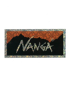 NANGA �i���K HOLOGRAPHIC LOGO STICKER NA2353-3G512