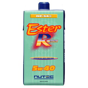 NUTEC �j���[�e�b�N NC-54E ESTER RACING �G���W���I�C�� ���w���� �G�X�e���n ENGINE OIL 5W-40 1L 452371