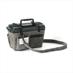 POST GENERAL �|�X�g�W�F�l���� WAXED CANVAS AMMO TOOL BOX ���b�N�X�h�L�����o�X �A�����c�[���{�b�N�X GRAY 982240006