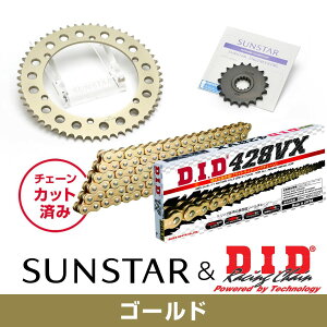 SUNSTAR TX^[ `F[&XvPbg 3_Zbg DID`F[ GG428VX S[h KԎ HONDA VT250 SPADA N88-91 KD20603