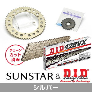 SUNSTAR TX^[ `F[&XvPbg 3_Zbg DID`F[ SS428VX Vo[ KԎ HONDA VT250 SPADA N88-91 KD20602