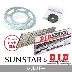 SUNSTAR TX^[ `F[&XvPbg 3_Zbg DID`F[ SS520VX3 Vo[ KԎ KAWASAKI NINJA250 N13-17  KD31106
