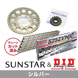 SUNSTAR TX^[ `F[&XvPbg 3_Zbg DID`F[ SS525ZVM-X Vo[ KԎ KAWASAKI Z1000 N07-09 KD49312