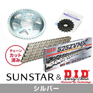 SUNSTAR TX^[ `F[&XvPbg 3_Zbg DID`F[ SS525ZVM-X Vo[ KԎ KAWASAKI ZRX1200/R/S(525Ro[g) N01-08 KD40816
