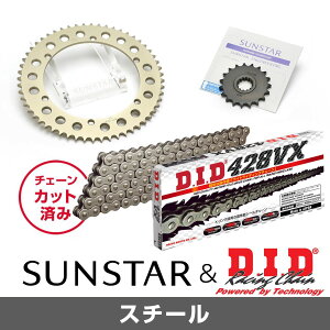 SUNSTAR TX^[ `F[&XvPbg 3_Zbg DID`F[ STD428VX X^_[h KԎ HONDA VT250 SPADA N88-91 KD20601